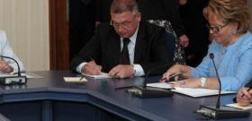 Вицепрезидент-Валентина Матвиенко-среща