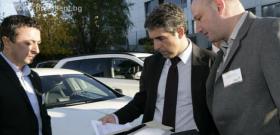 8 ноември 2012 г., София. Президентът Росен Плевнелиев присъства на представянето на център за Световни автомобилни разработки. 
