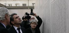 28 януари 2013 г., Париж. Президентът Росен Плевнелиев посети Мемориала на Холокоста. Държавният глава е на работно посещение във Френската република.
