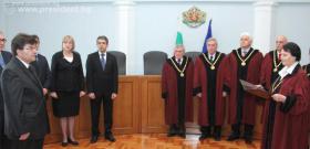 Президентът Росен Плевнелиев присъства на клетвената церемония на Гроздан Илиев като конституционен съдия от квотата на Народното събрание.