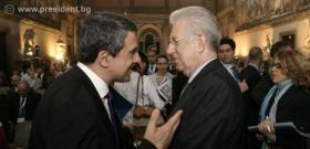 Президентът Росен Плевнелиев участва в Международната конференция „Състоянието на Съюза“ във Флоренция.