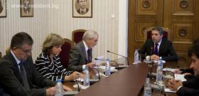 23 май 2013 г. Среща на президента Росен Плевнелиев с парламентарната група на ДПС.