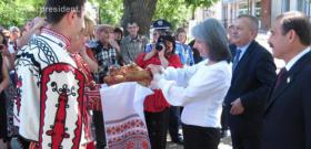 Работно посещение на вицепрезидента Маргарита Попова в Украйна