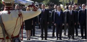 Президентът Росен Плевнелиев участва в тържествата по повод Деня на София – 17 септември.