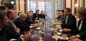 Президентът Росен Плевнелиев се срещна в Ню Йорк с представители на еврейски организации от САЩ. 