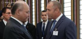 Среща с президента на Ирак Бархам Салих.