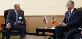 Среща с президента на Молдова Игор Додон.