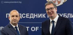 Пресконференция на президентите Румен Радев и Александър Вучич