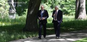 Среща с президента Франк-Валтер Щайнмайер в президентския дворец „Белвю“ в Берлин
