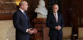 Среща с министър-председателя на провинция Хамбург и кмет на града Петер Ченчер