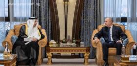 С министъра на инвестициите на Саудитска Халид Ал-Фалих 