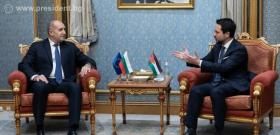 С престолонаследника на Кралство Йордания Н.Кр.В. принц Ал Хюсеин бин Абдула