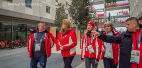 Посещение на в Олимпийското село в Милано