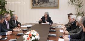 Вицепрезидентът Маргарита Попова се срещна с представители на българското малцинство от Западните покрайнини.