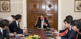 Президентът Росен Плевнелиев прие ръководителя на краткосрочната наблюдателна мисия на Организацията за сигурност и сътрудничество в Европа (ОССЕ) за предсрочния вот на 12 май Оуен Мърфи.