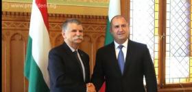 Среща с председателя на парламента Ласло Кьовер