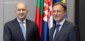 Среща с председателя на парламента на Хърватия Гордан Яндрокович