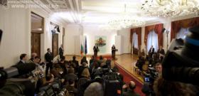 21 януари 2013 г., Президентът Росен Плевнелиев и вицепрезидентът Маргарита Попова дадоха пресконференция по повод една година от встъпването си в длъжност.