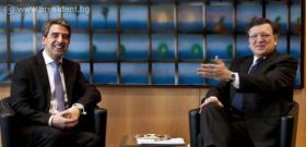 Среща в Брюксел на президента Росен Плевнелиев с председателя на ЕК Жозе Барозо.