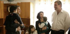 Президентът Росен Плевнелиев посети SOS Детско селище вТрявна.
