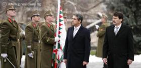 Президентът Росен Плевнелиев е на официално посещение в Унгария.