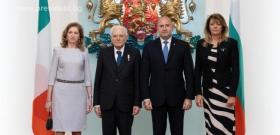 Официално посещение в България на президента на Италия 
