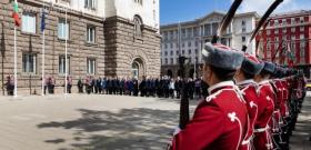 Държавният глава Румен Радев и вицепрезидентът Илияна Йотова участваха в тържественото отбелязване на Деня на Европа - 9 май