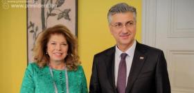 Среща с министър-председателя на Хърватия Андрей Пленкович